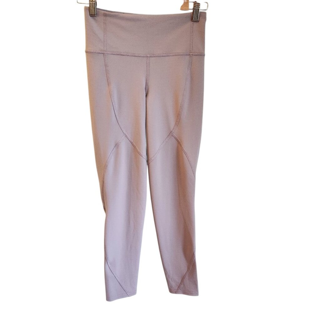 Lululemon Pants Gray 6 Women's To The Beat Tight 24" Leggings Gym Workout